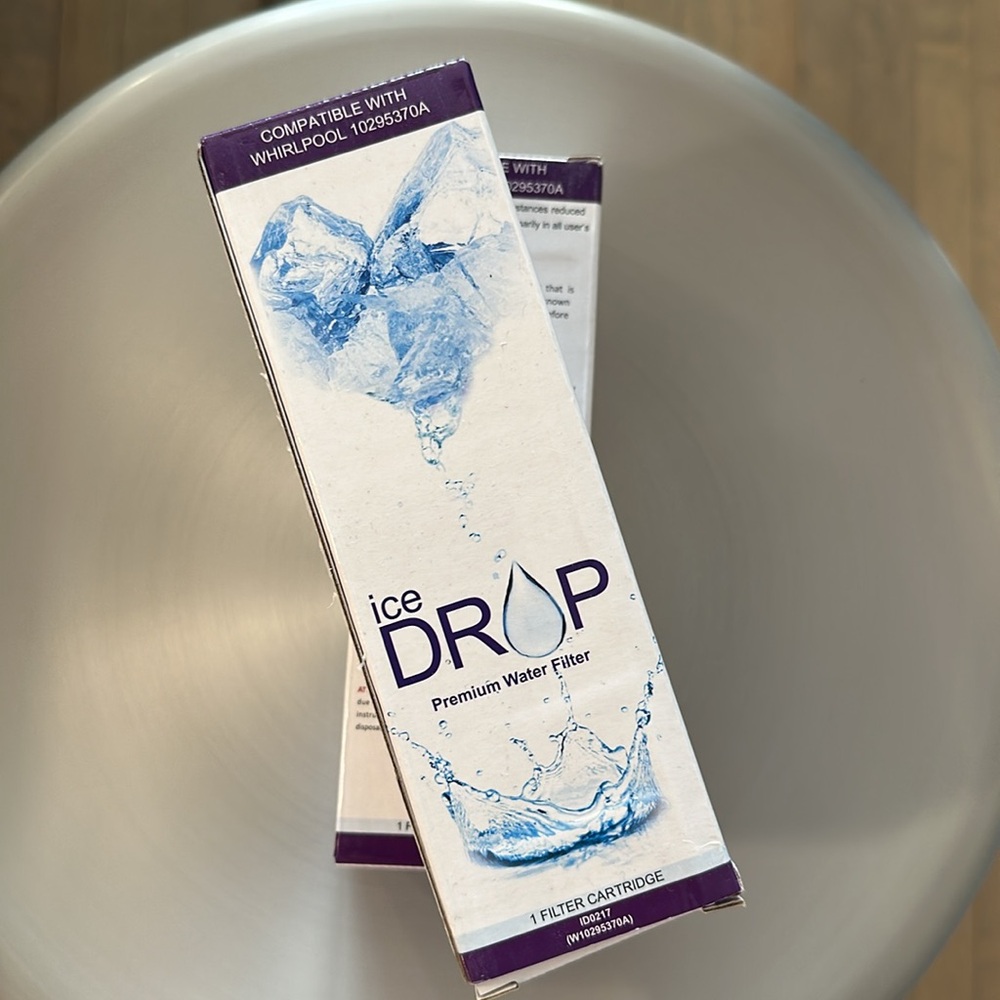 Ice Drop Premium Water Filter 2-pack